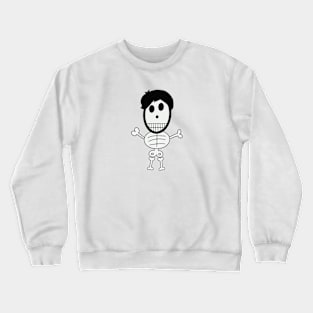 Cute skeletons doodle style Crewneck Sweatshirt